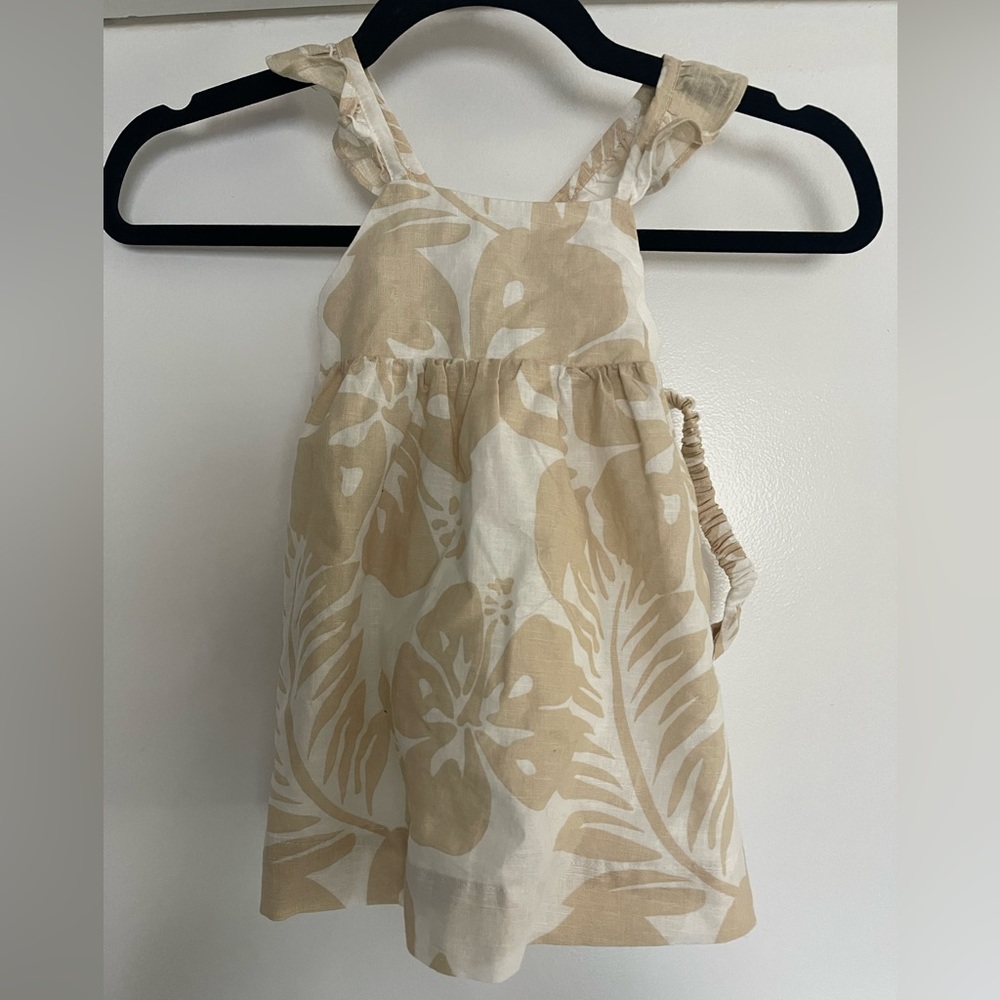 NWT baby gap linen toddler dress